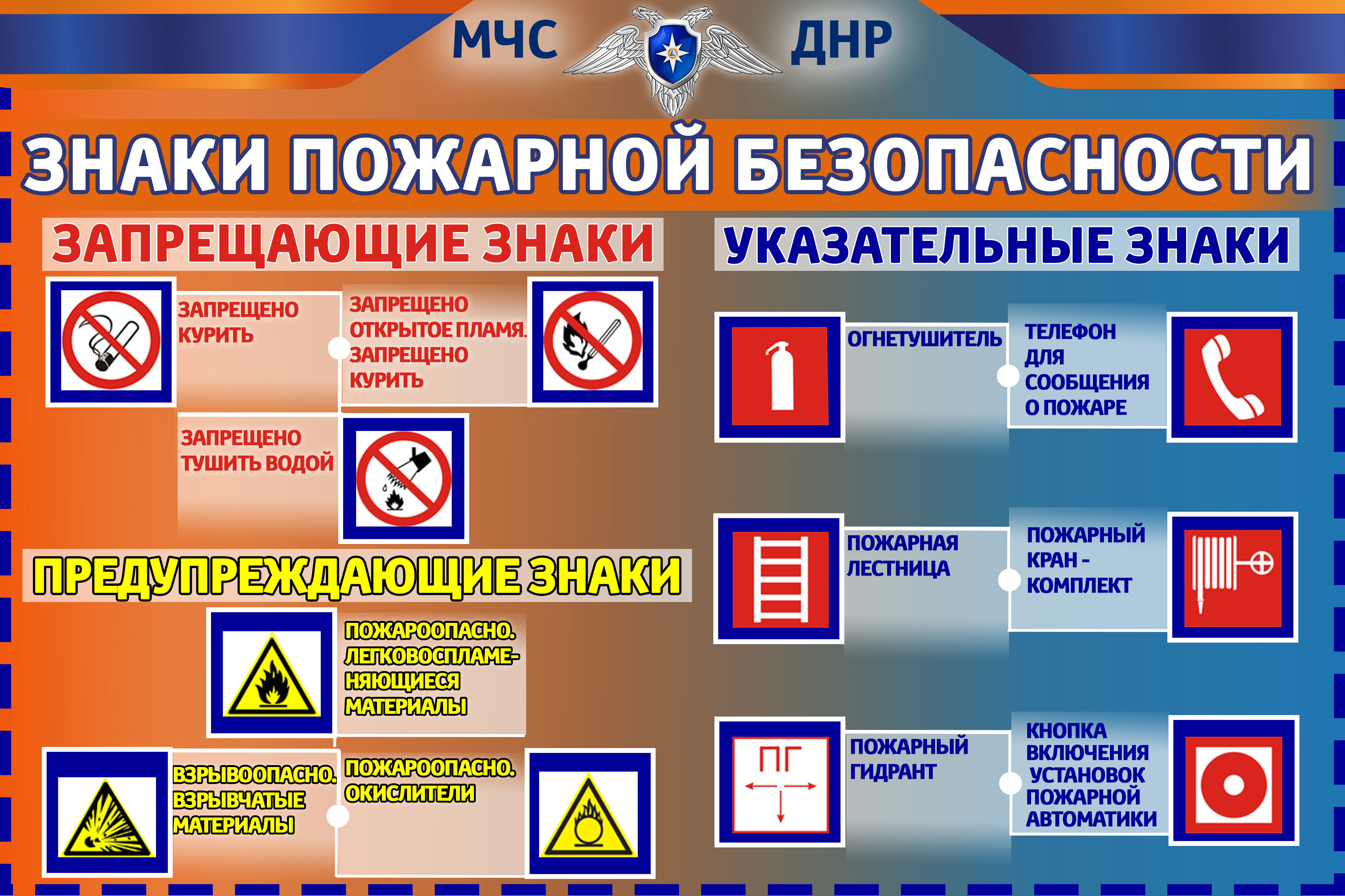 Ппб 2024 год. Знаки пожарной безопасности. Памятки МЧС ДНР. Значки пожарной безопасности. Основные знаки пожарной безопасности.